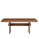 Masă de Dining din Lemn Masiv de Nuc American 193x100 cm – Colecția Beams - imagine 2