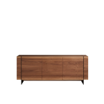 Comodă TV din Lemn Masiv de Nuc American 180x50 cm – Colecția Beams