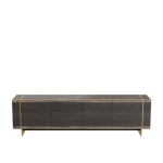 Comodă TV din Lemn Masiv de Stejar 228x50 cm – Colecția Beams - imagine 4