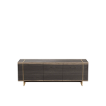 Comodă TV din Lemn Masiv de Stejar 180x50 cm – Colecția Beams - imagine 6