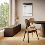 Comodă TV 4 Sertare din Lemn Masiv de Stejar 170x45 cm – Colecția Inia - imagine 6
