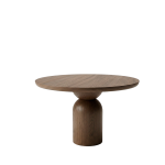 Masă Rotundă din Lemn Masiv de Stejar Ø122 cm – Colecția Essenza - imagine 3