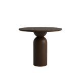 Masă Bistro din Lemn Masiv de Stejar Ø91 cm – Colecția Essenza - imagine 5