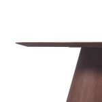 Masă Ovală din Lemn Masiv de Stejar 198x112 cm – Colecția Inia - imagine 6